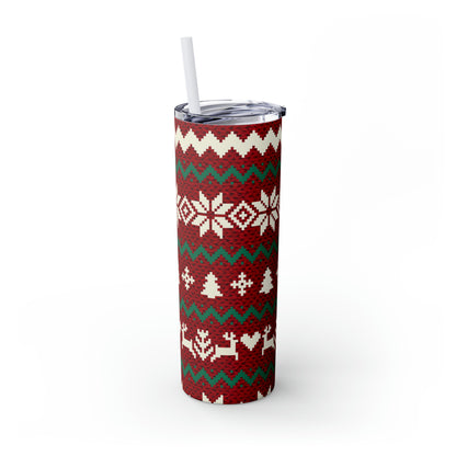 Skinny Tumbler - Santa's Sweater