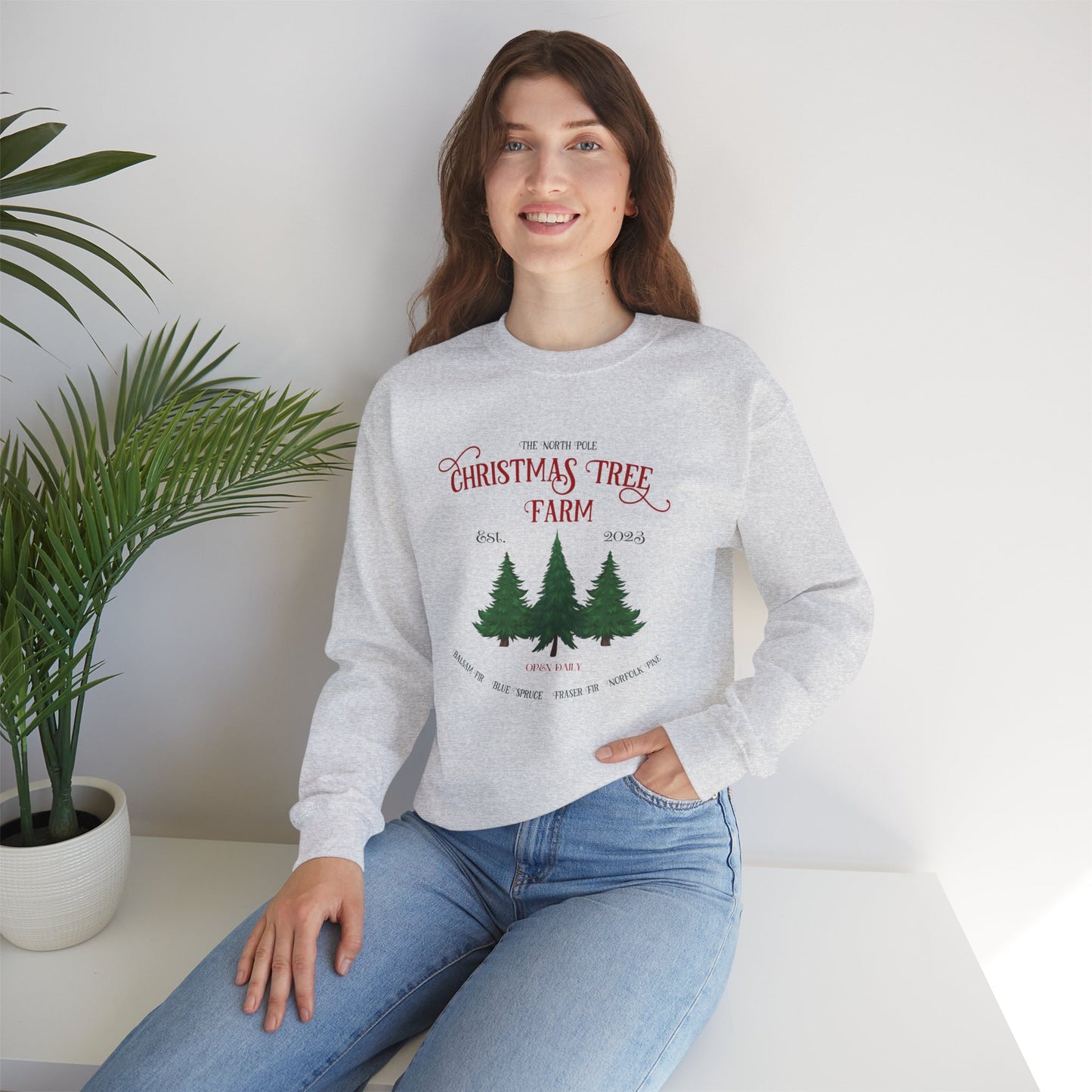 Crewneck - Tree Farm (ships from Canada)