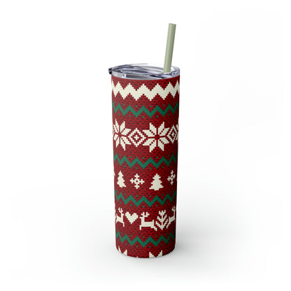 Skinny Tumbler - Santa's Sweater