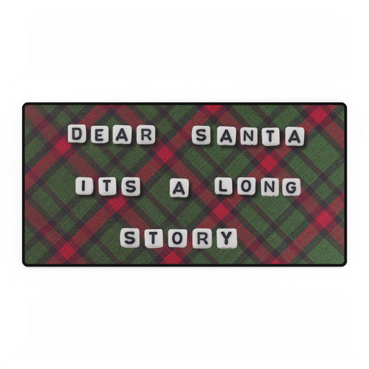 Desk Mat - Dear Santa