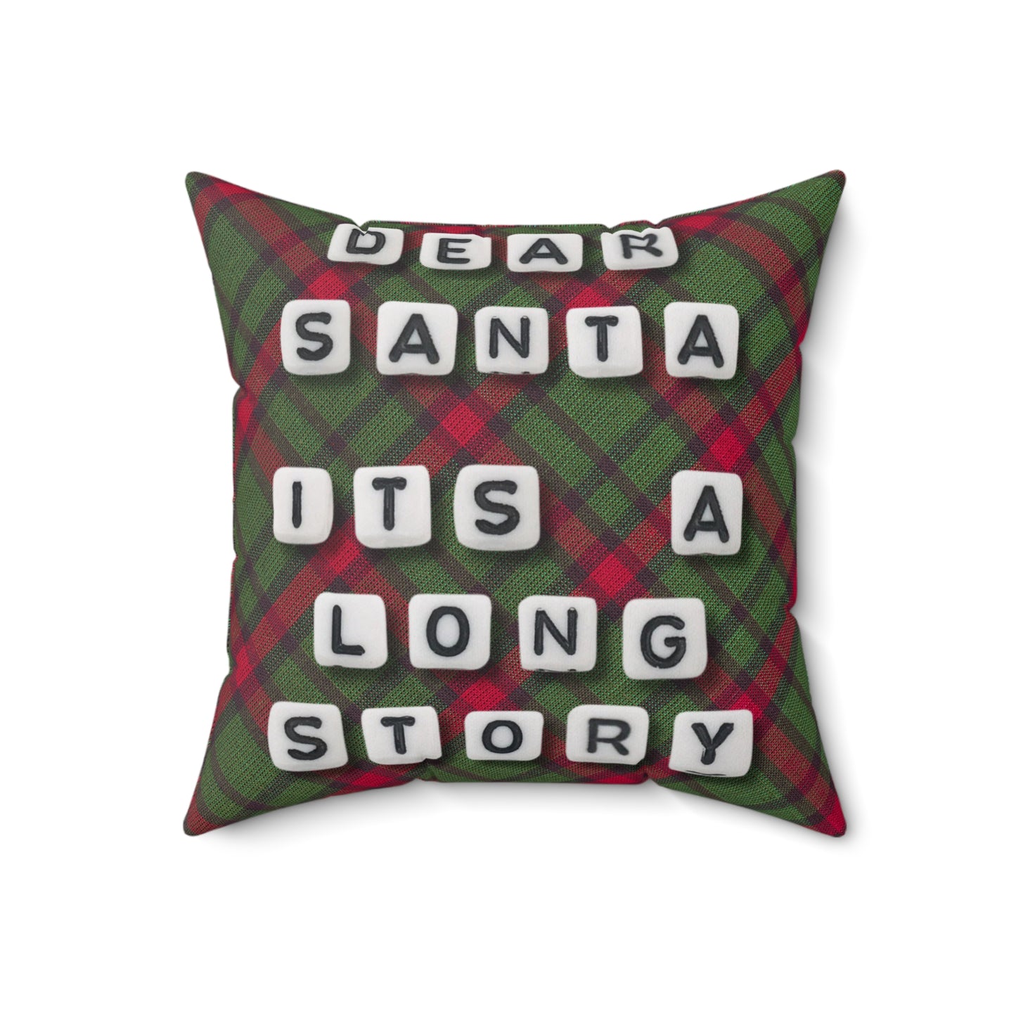 Throw Pillow - Dear Santa