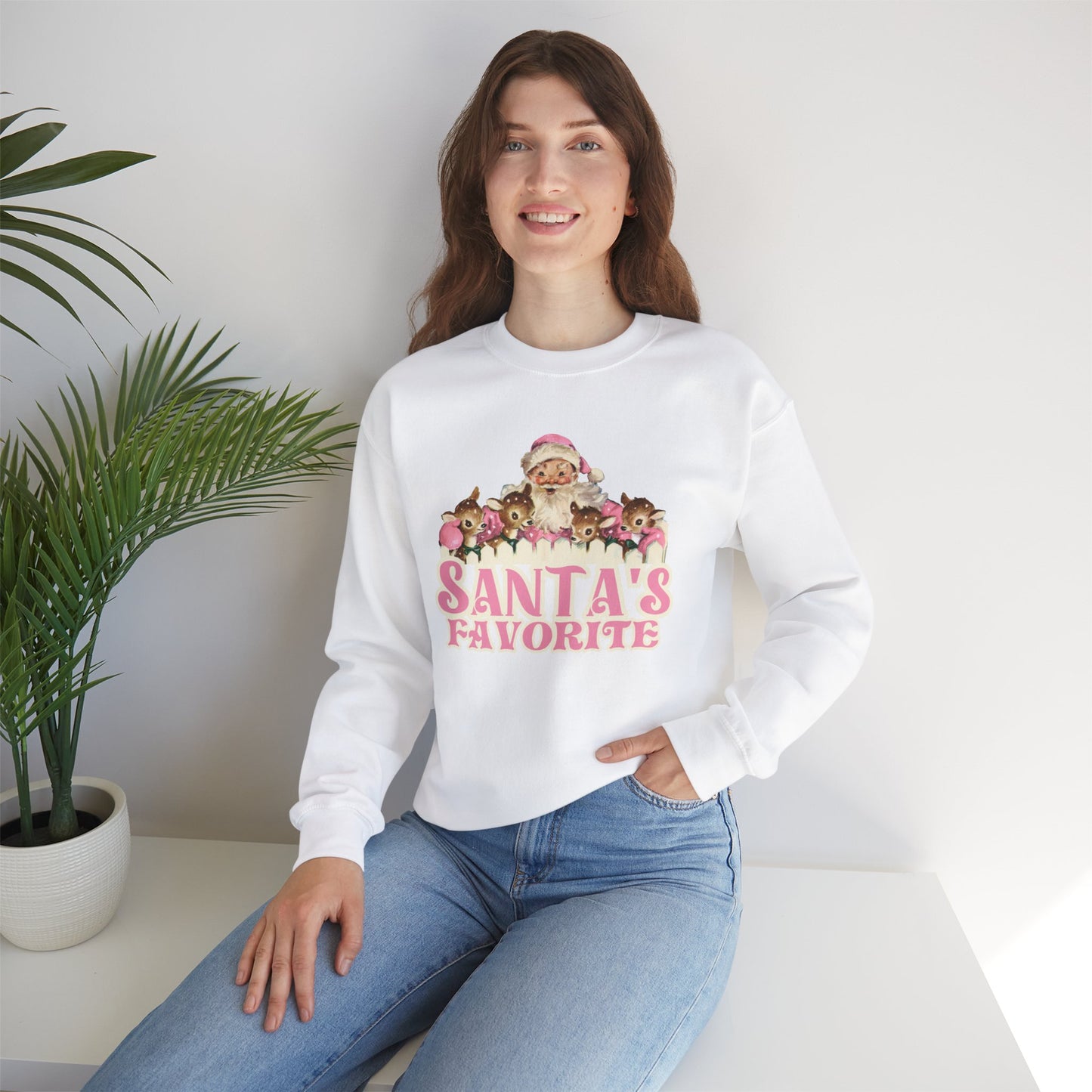 Crewneck - Santa's Fav (ships from Canada)