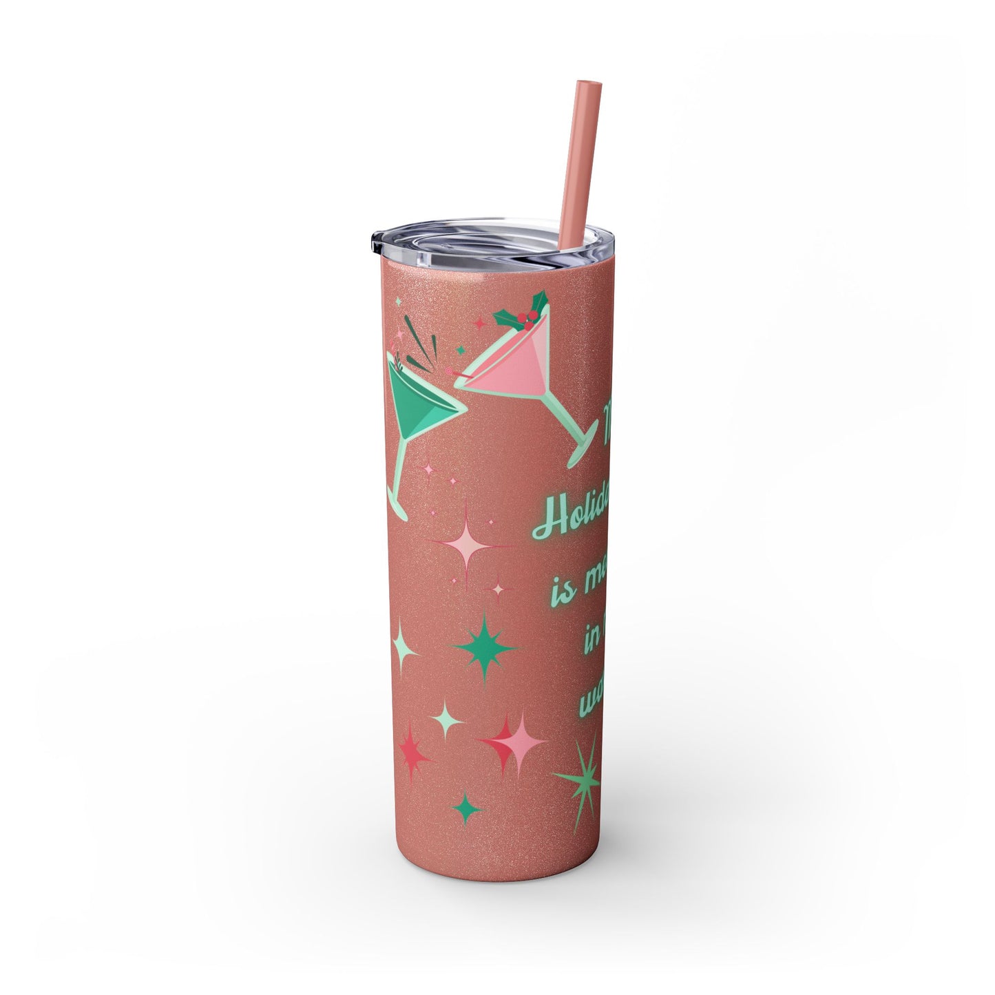 Skinny Tumbler - Holiday Spirit