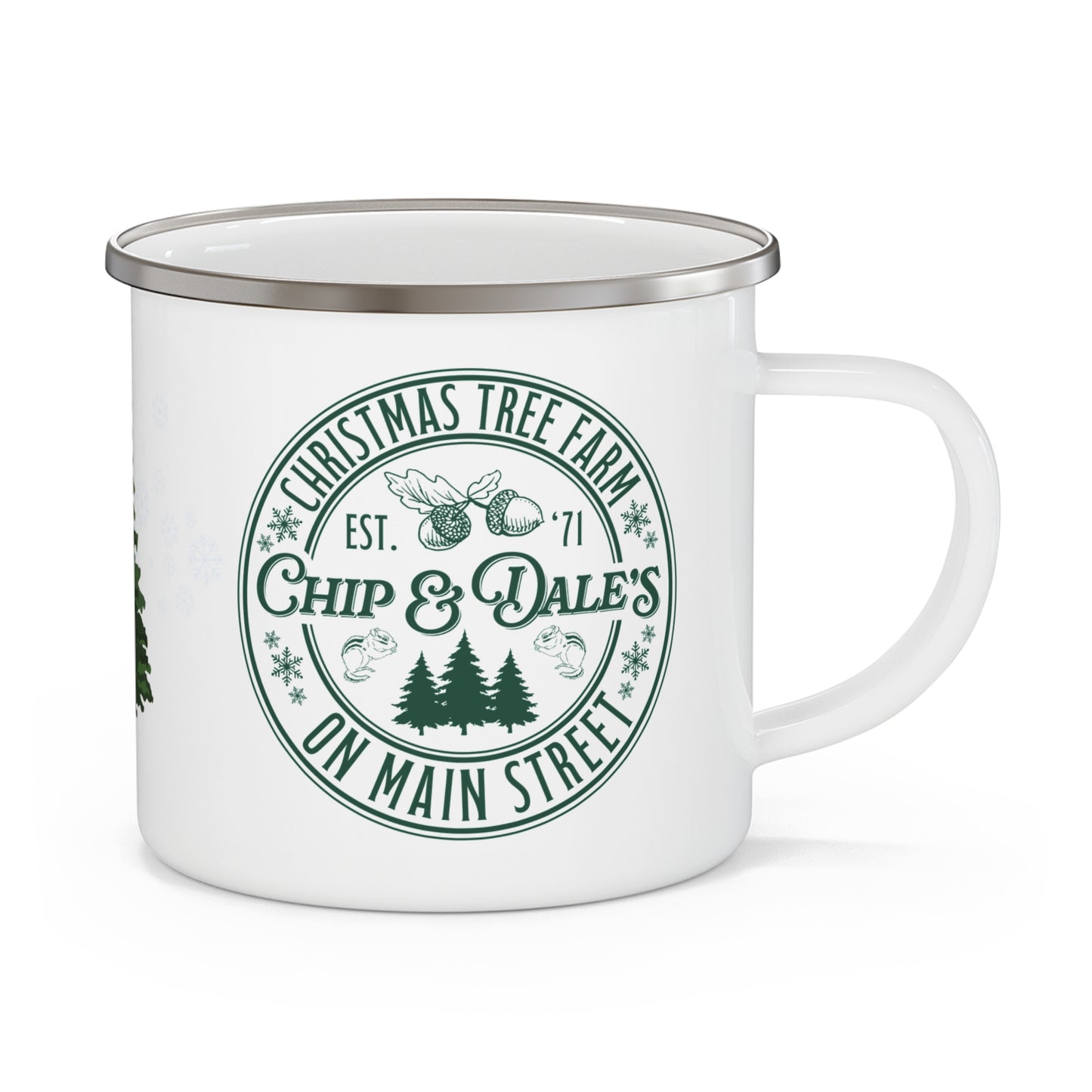 Camping Mug - Christmas Tree Farm