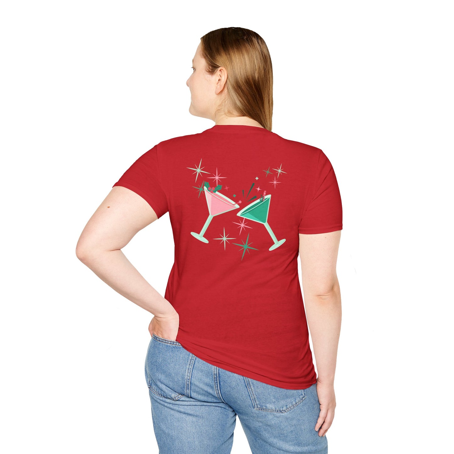 Unisex Softstyle T-Shirt - Holiday Spirit (ships from Canada)