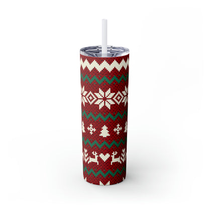 Skinny Tumbler - Santa's Sweater