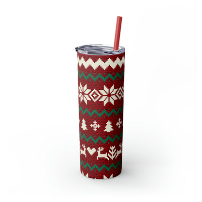 Skinny Tumbler - Santa's Sweater