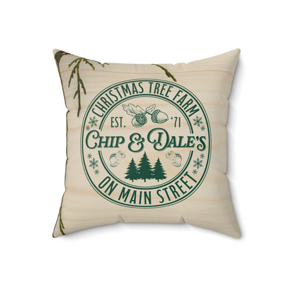 Throw Pillow - Christmas Tree Farm