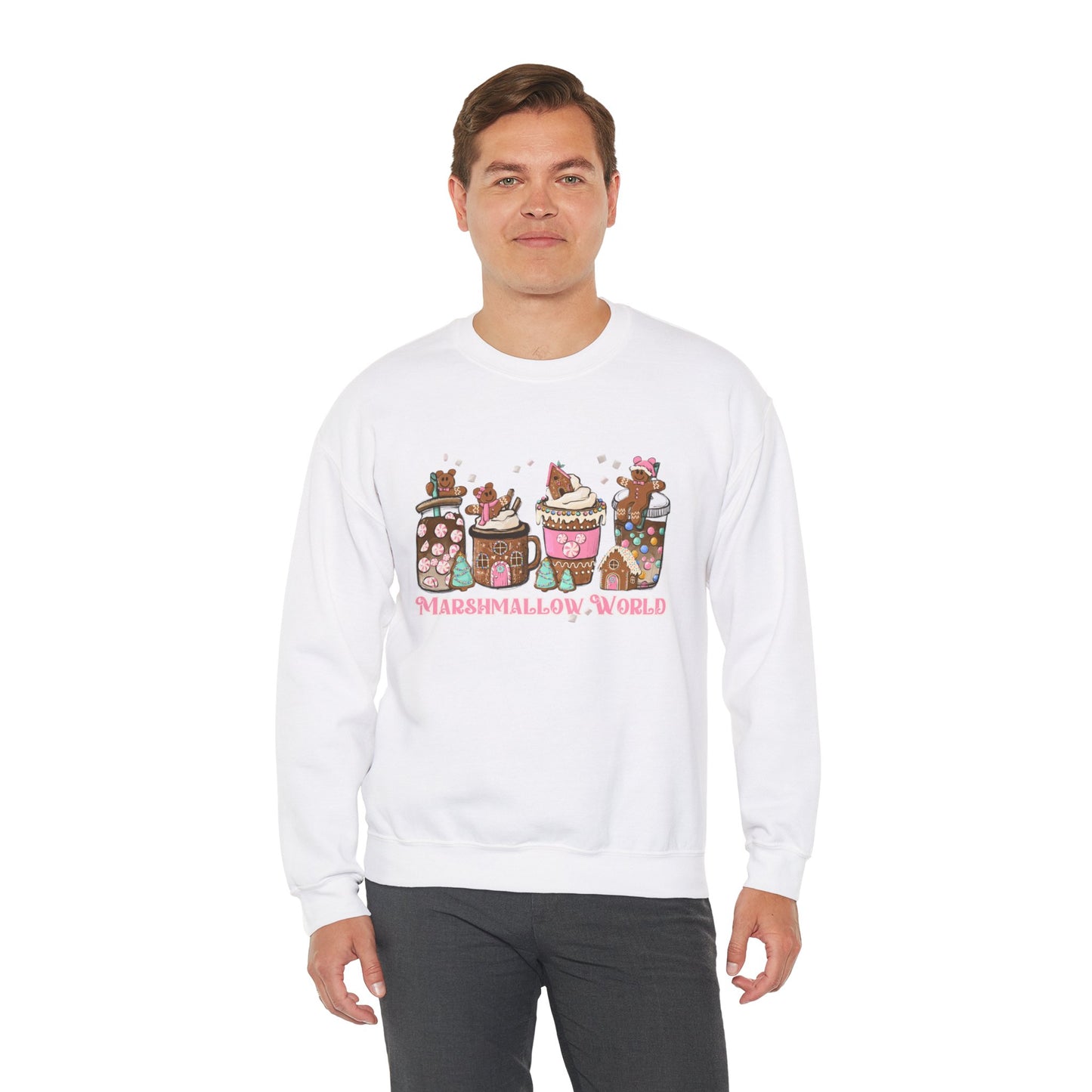 Crewneck - Marshmallow World (ships from Canada)