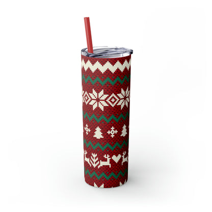 Skinny Tumbler - Santa's Sweater