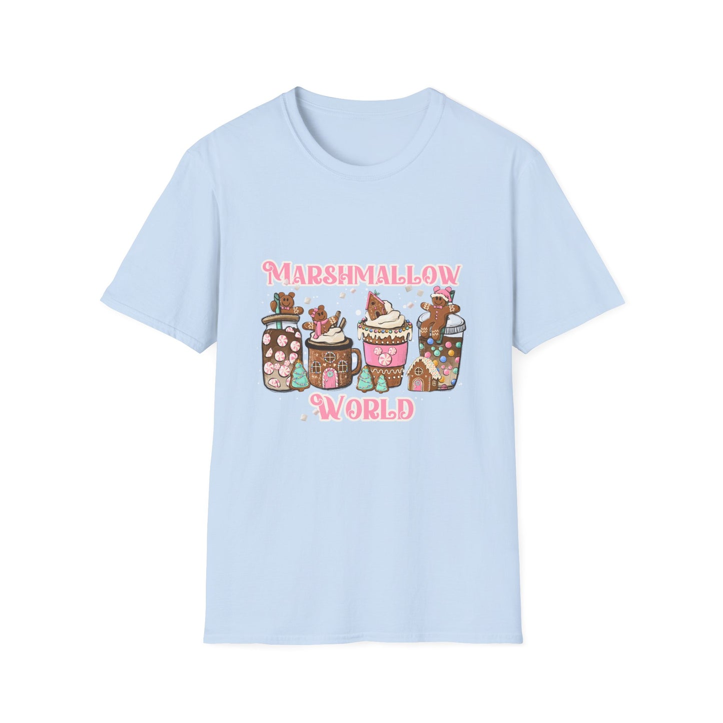 Unisex Softstyle T-Shirt - Marshmallow World