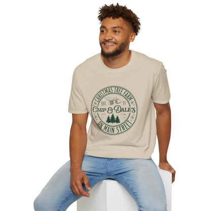 Unisex Softstyle T-Shirt - Christmas Tree Farm