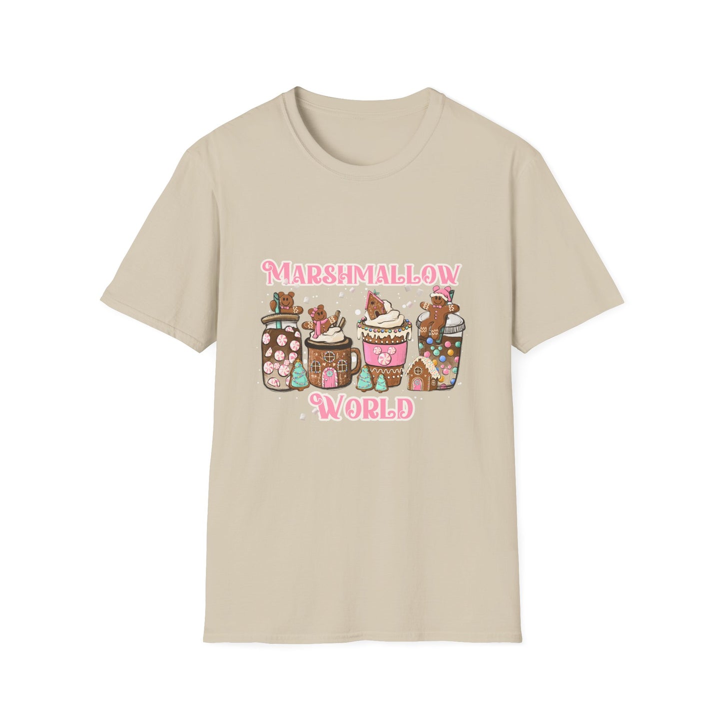 Unisex Softstyle T-Shirt - Marshmallow World