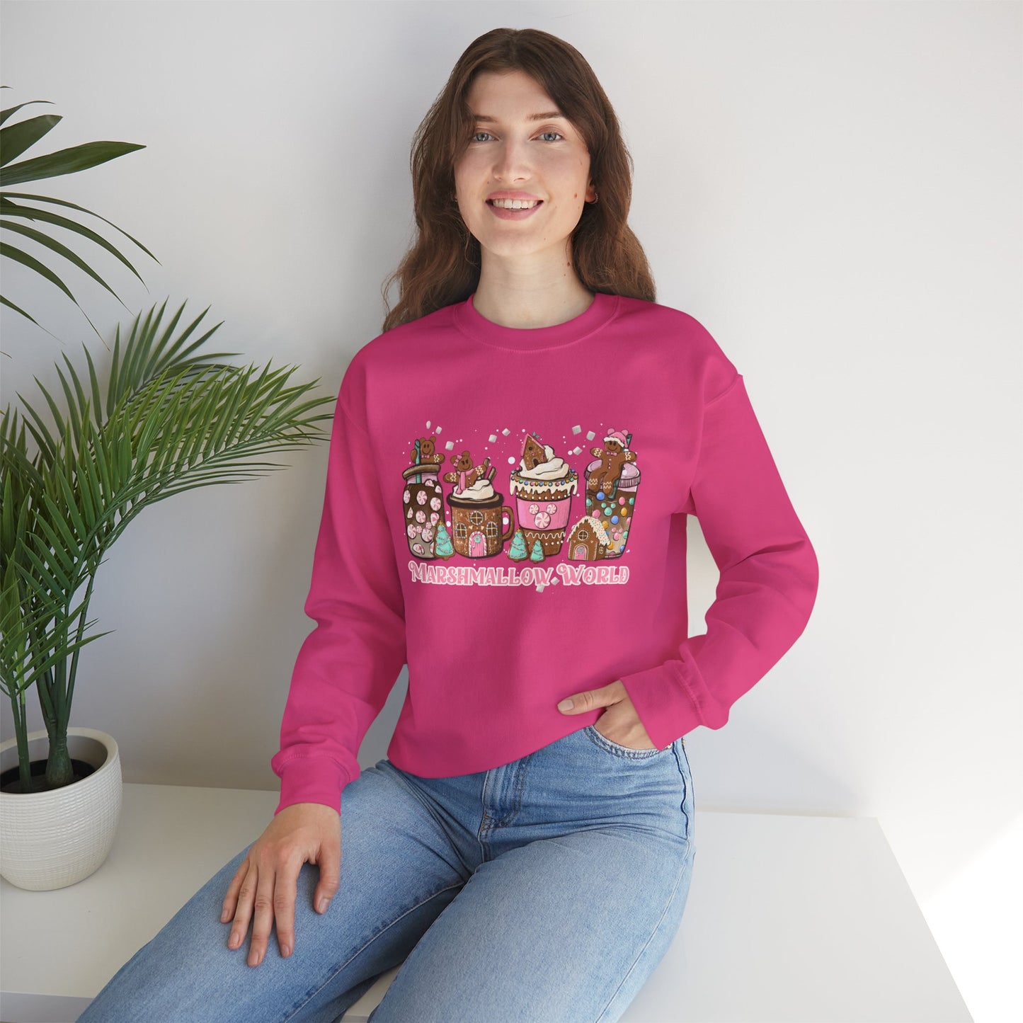 Crewneck - Marshmallow World (ships from Canada)