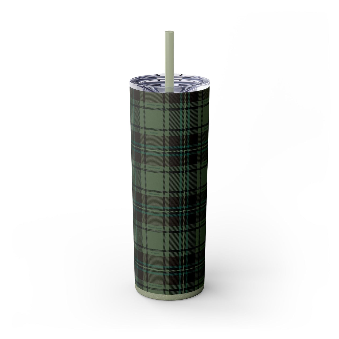 Skinny Tumbler - Small Town Plaid