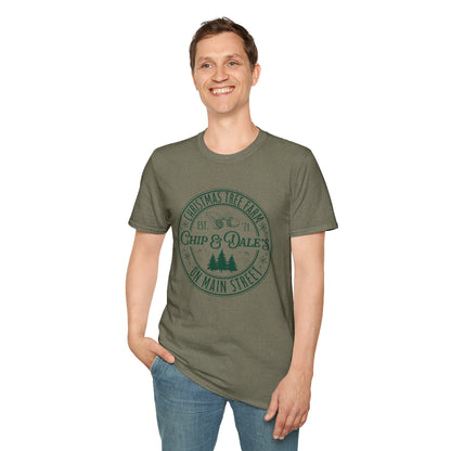 Unisex Softstyle T-Shirt - Christmas Tree Farm