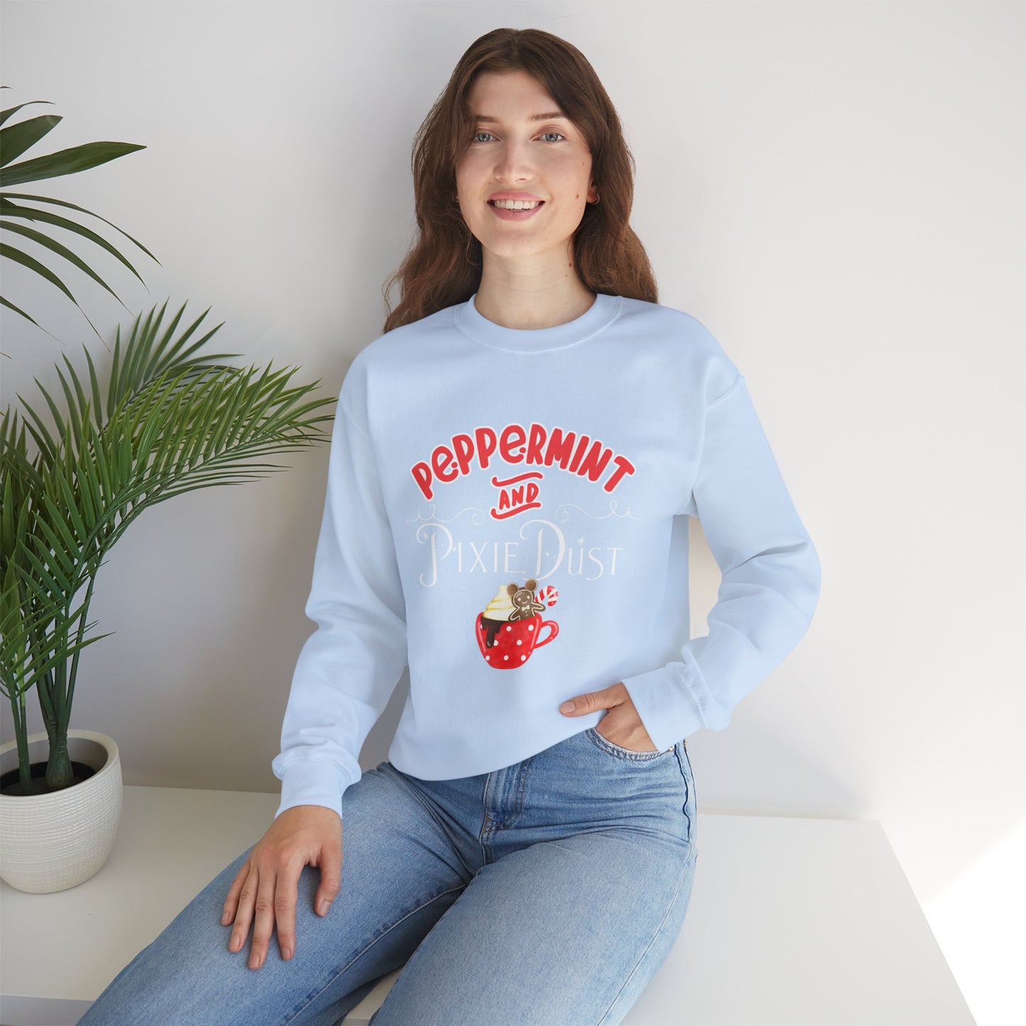 Crewneck - Peppermint & Pixie Dust (ships from Canada)