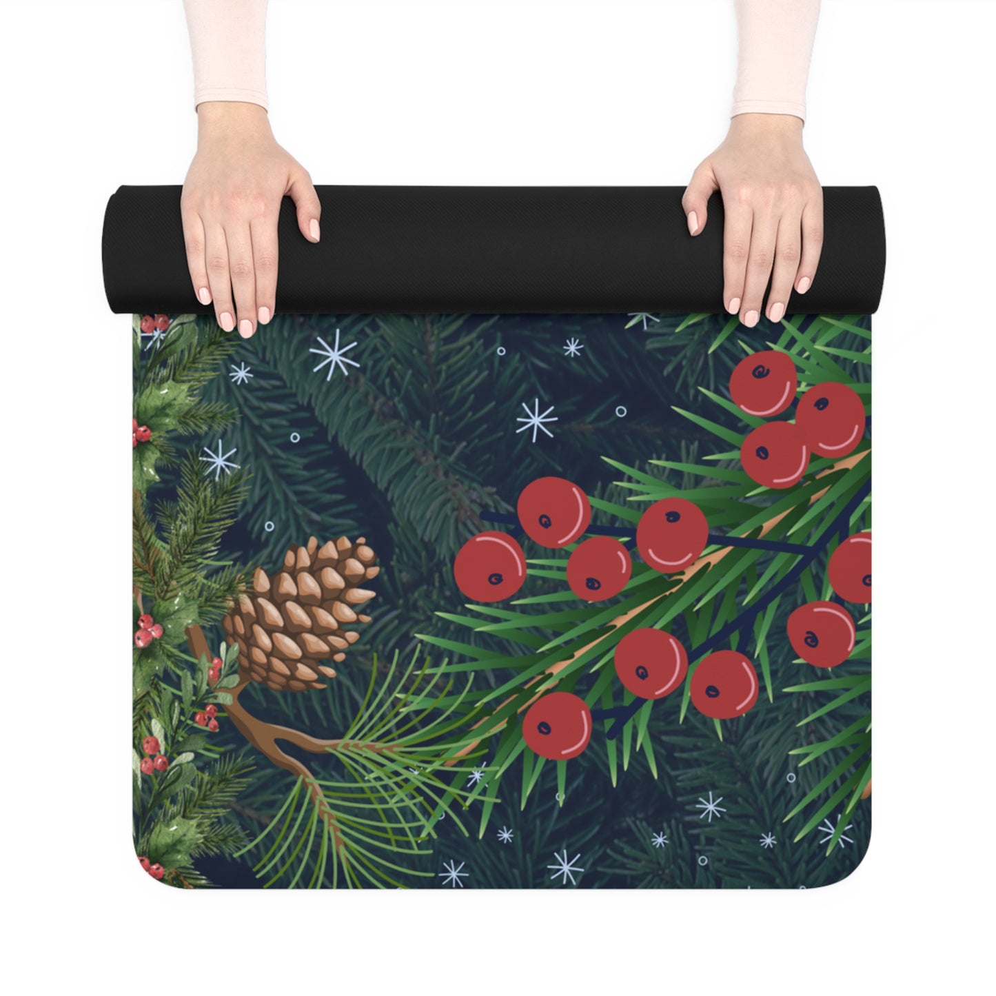 Non-Slip Yoga Mat - Nuts About Christmas