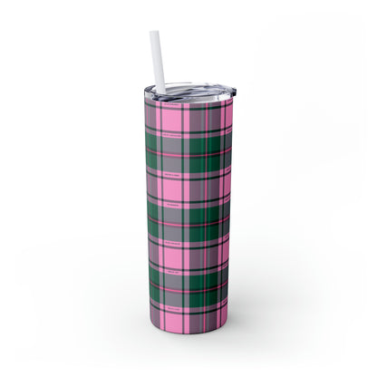 Skinny Tumbler - Rockin' Around Plaid