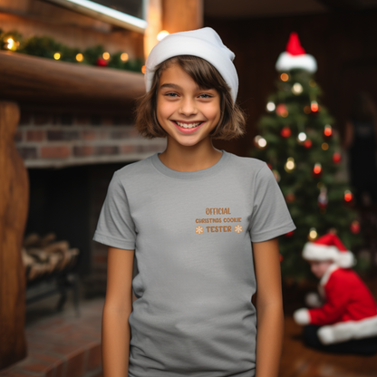 Youth Cotton Tee - Cookie Tester (ships from Canada)