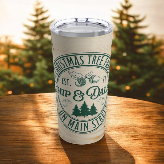 20oz Tumbler - Christmas Tree Farm