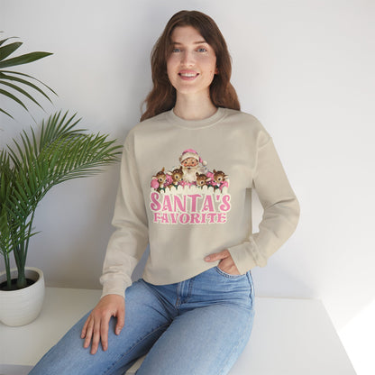 Crewneck - Santa's Fav (ships from Canada)