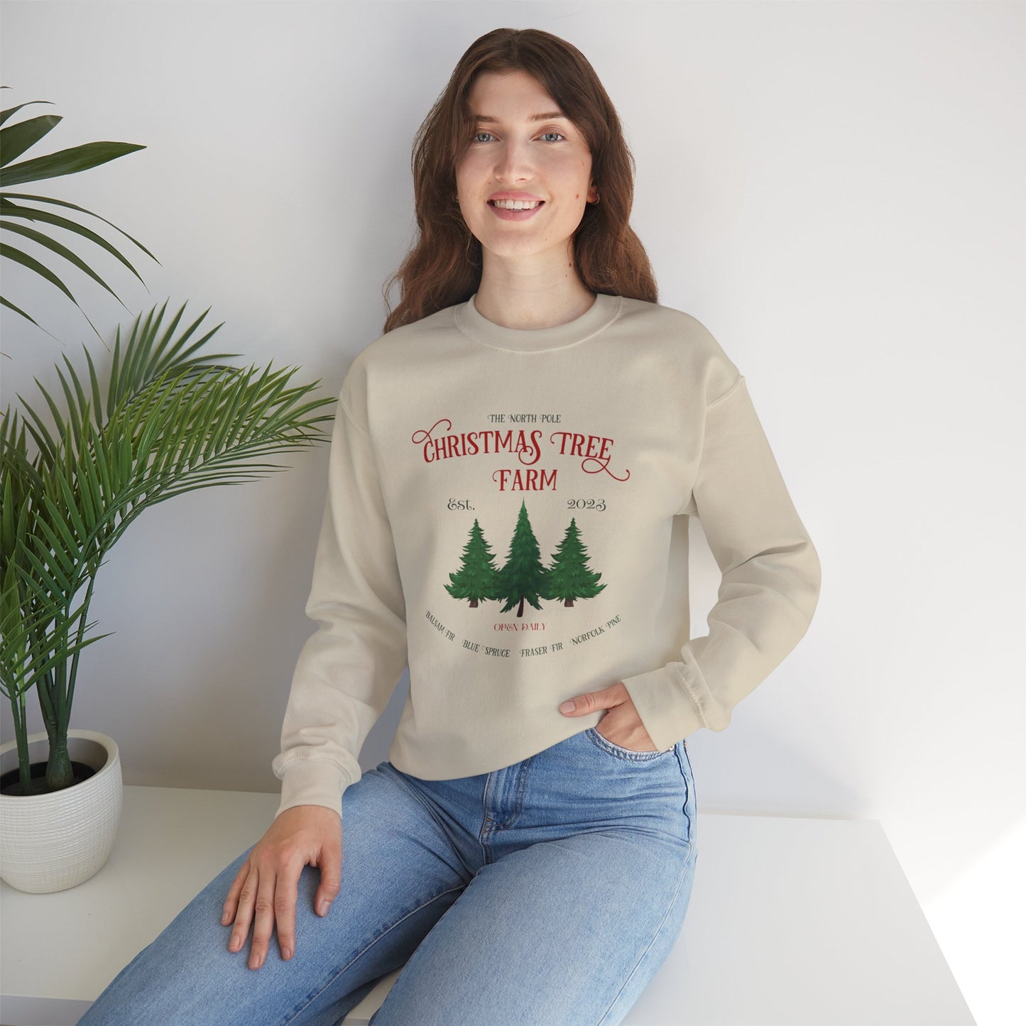 Crewneck - Tree Farm (ships from Canada)