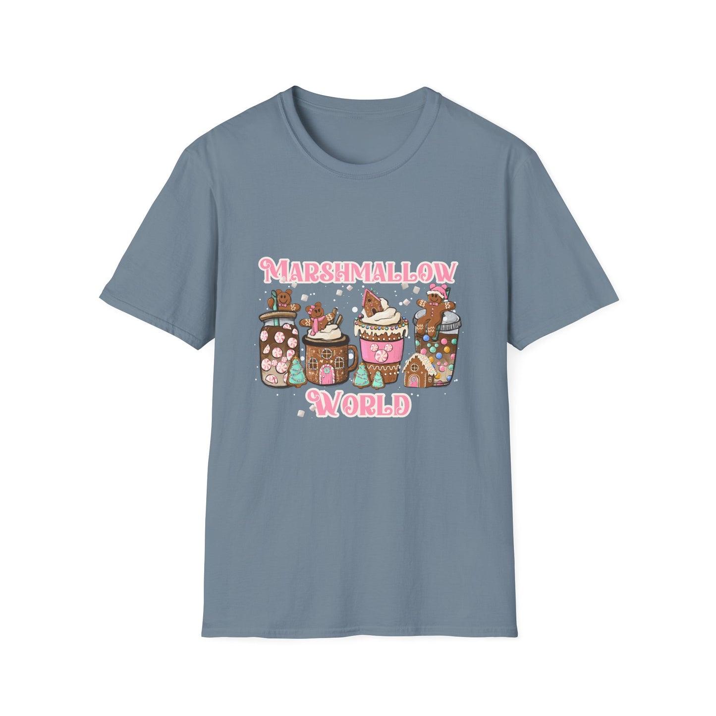 Unisex Softstyle T-Shirt - Marshmallow World