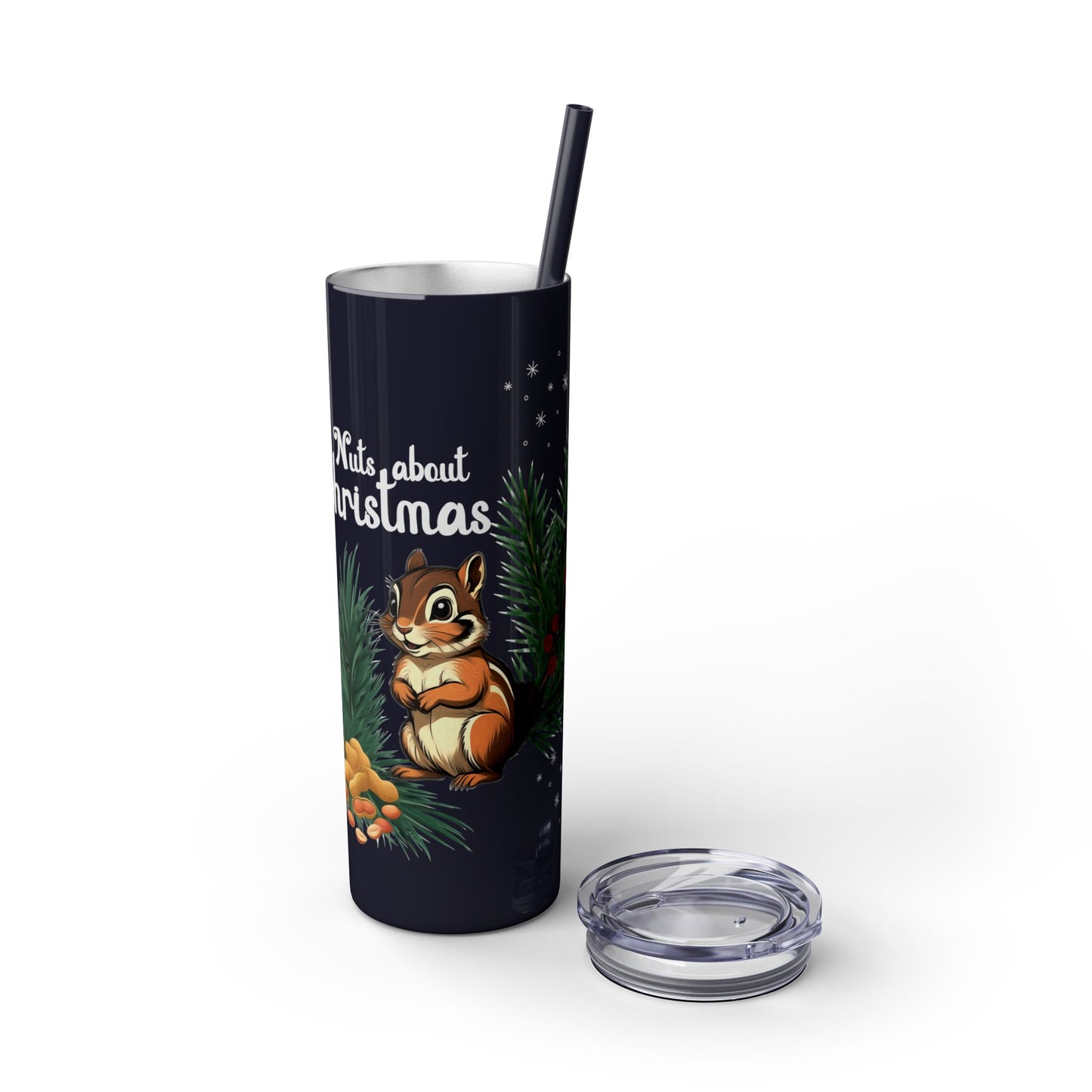 Skinny Tumbler - Nuts About Christmas