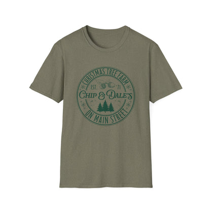 Unisex Softstyle T-Shirt - Christmas Tree Farm