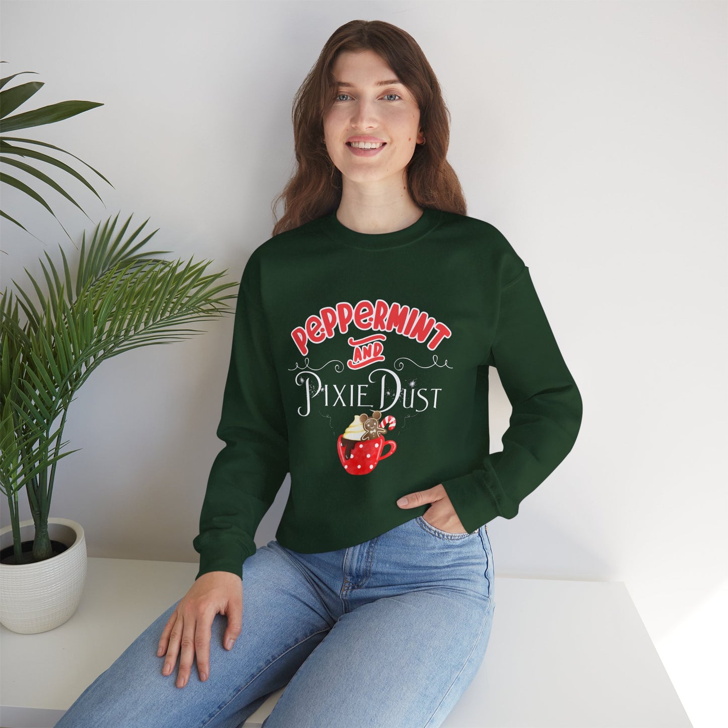 Crewneck - Peppermint & Pixie Dust (ships from Canada)