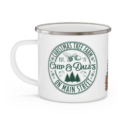 Camping Mug - Christmas Tree Farm