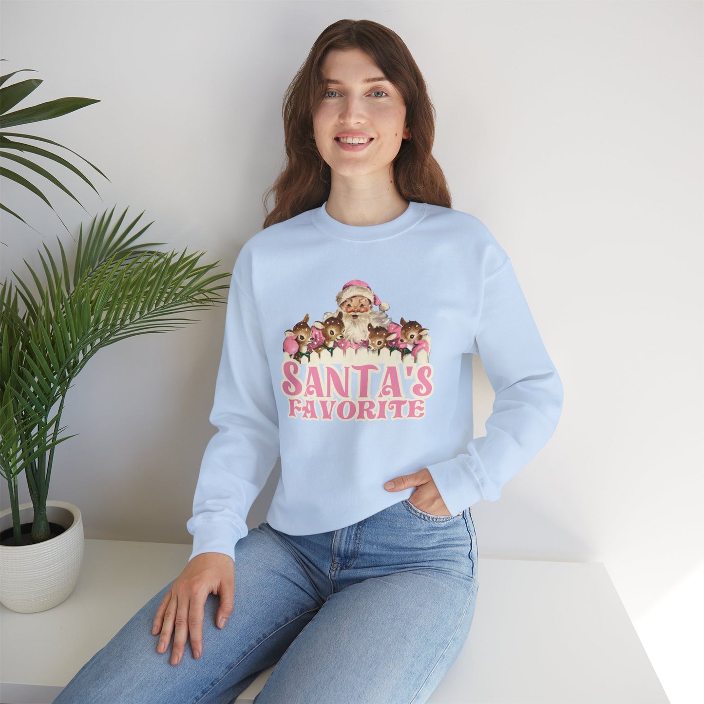 Crewneck - Santa's Fav (ships from Canada)