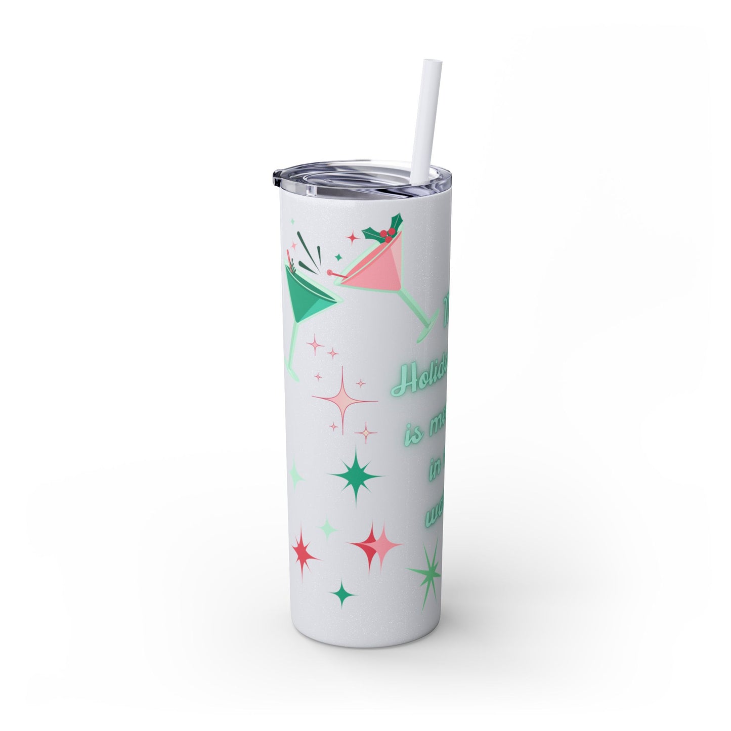 Skinny Tumbler - Holiday Spirit