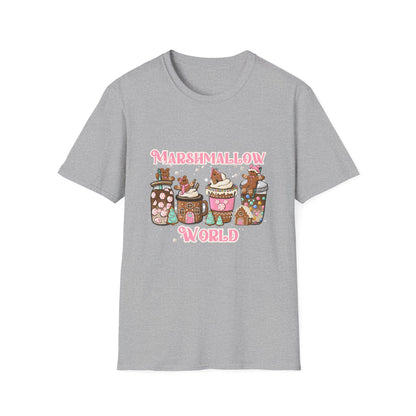 Unisex Softstyle T-Shirt - Marshmallow World