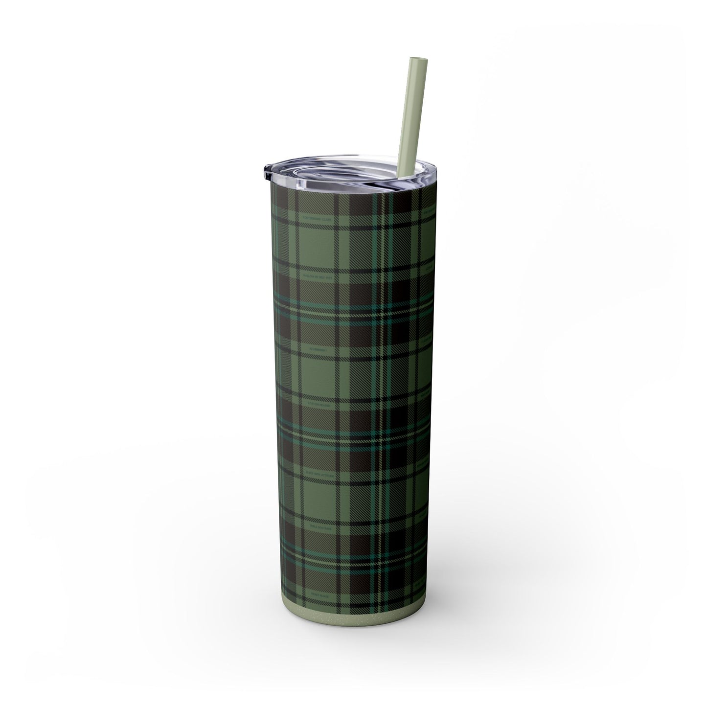 Skinny Tumbler - Small Town Plaid