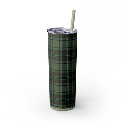 Skinny Tumbler - Small Town Plaid