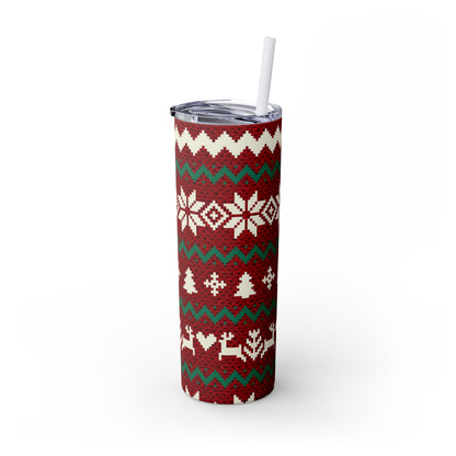 Skinny Tumbler - Santa's Sweater