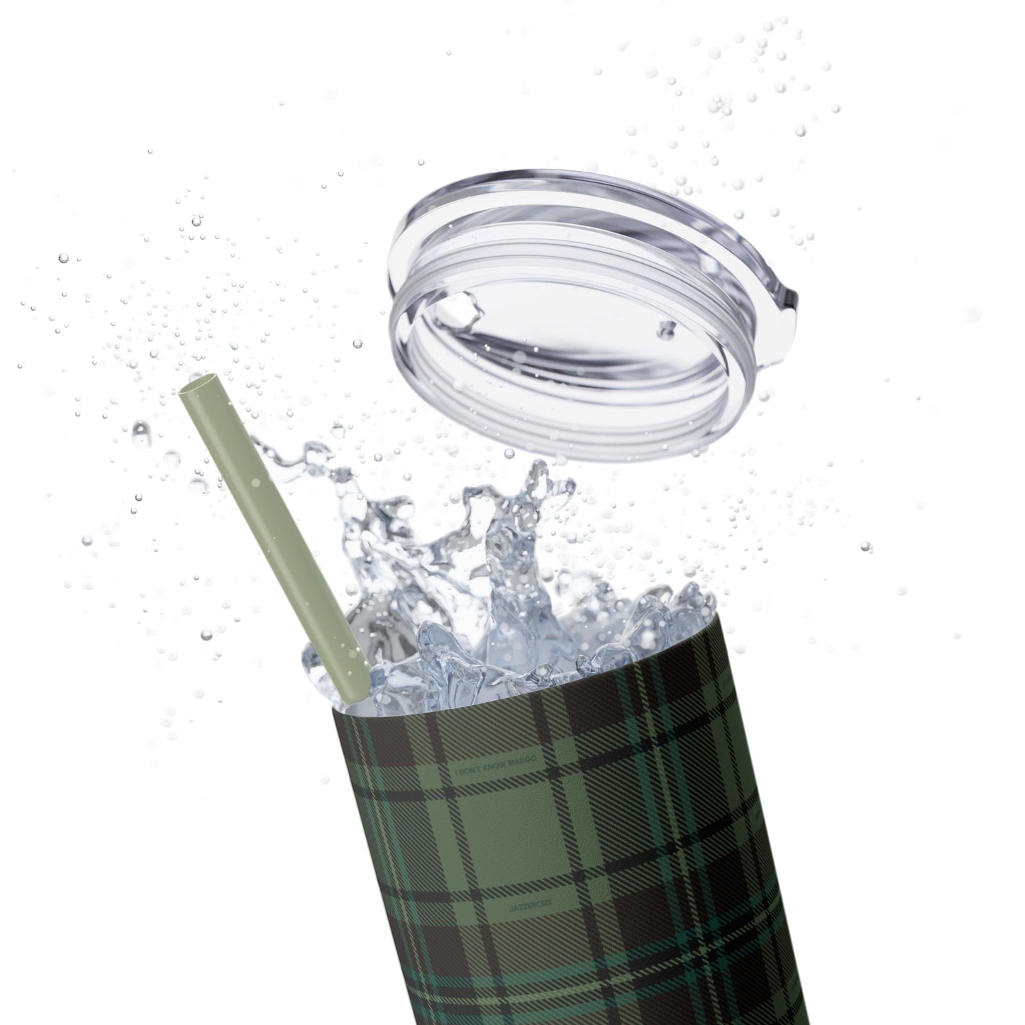 Skinny Tumbler - Small Town Plaid