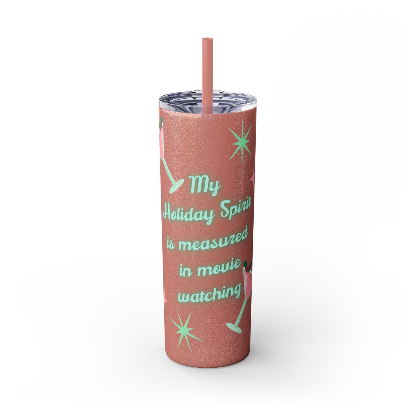 Skinny Tumbler - Holiday Spirit