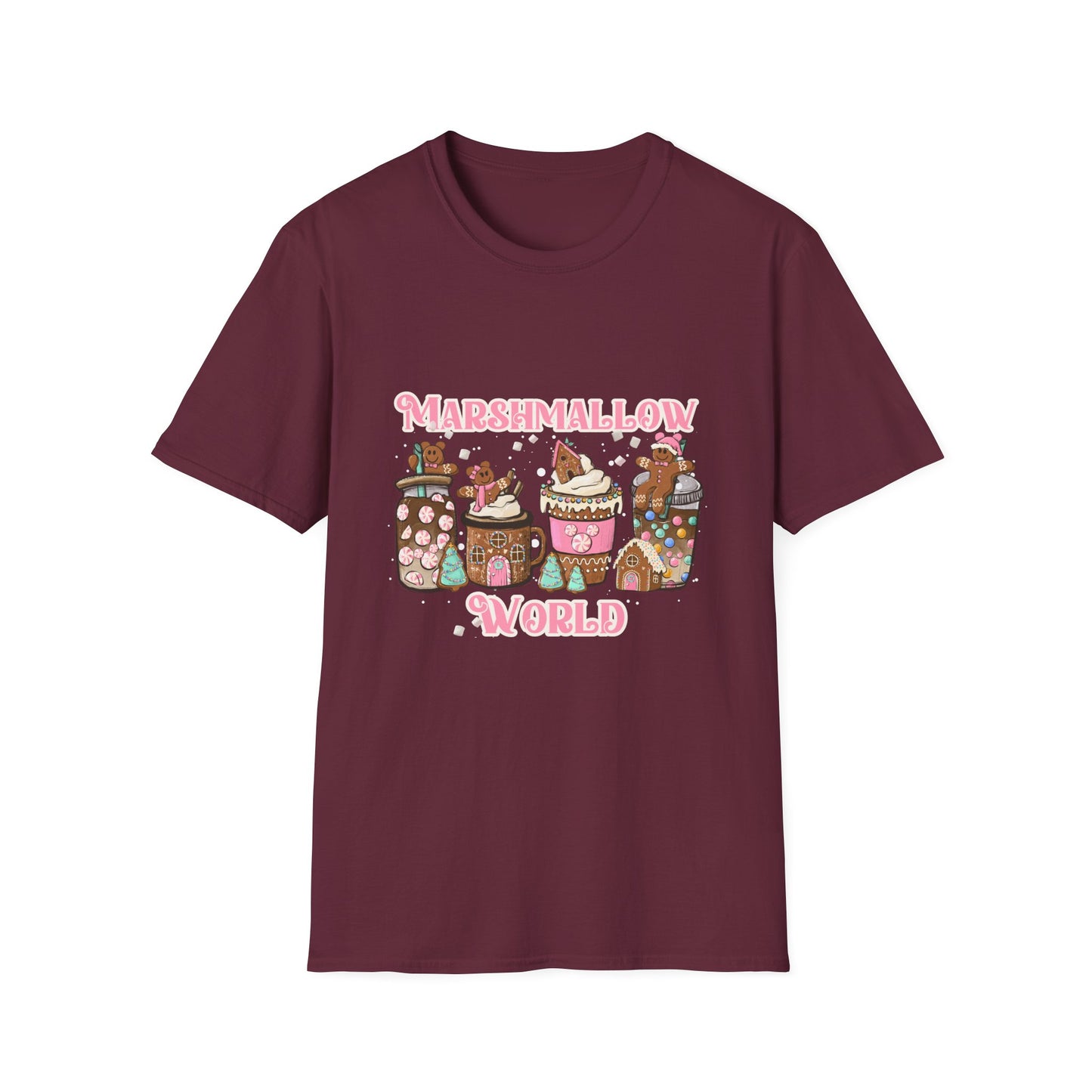 Unisex Softstyle T-Shirt - Marshmallow World