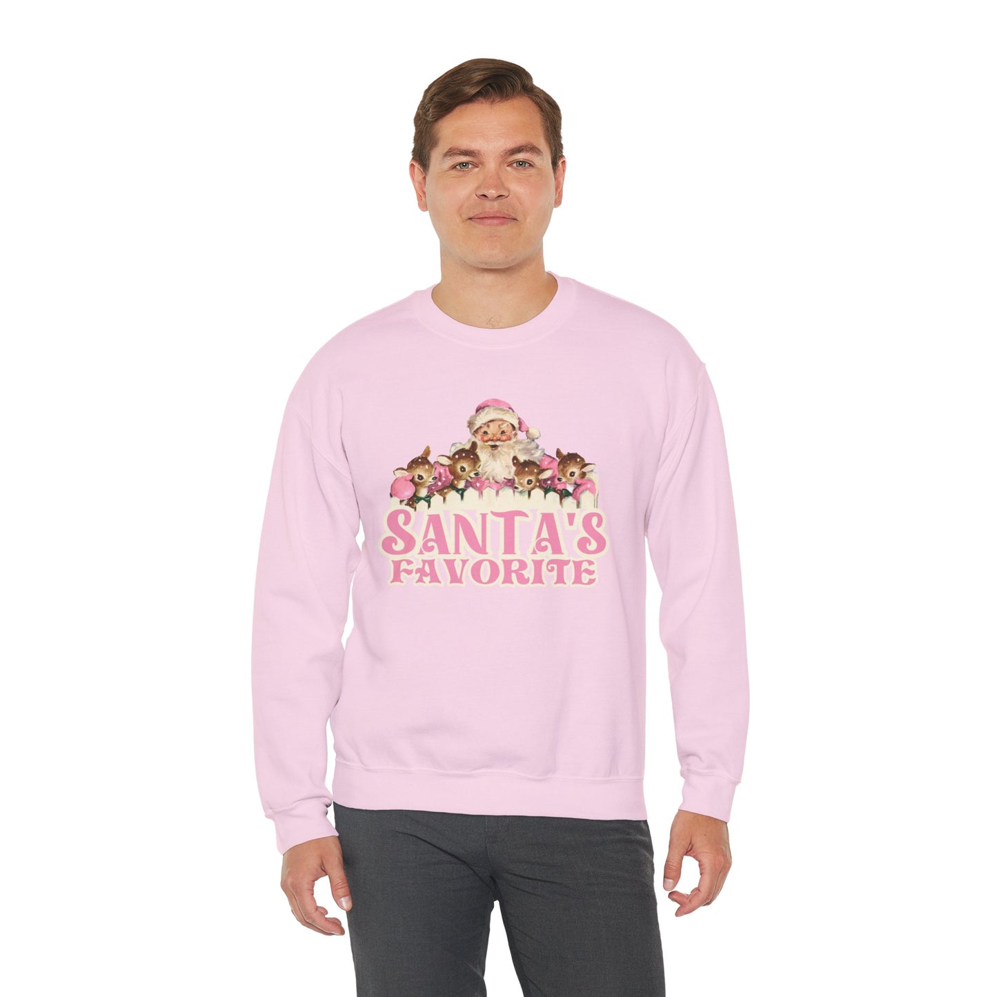 Crewneck - Santa's Fav (ships from Canada)