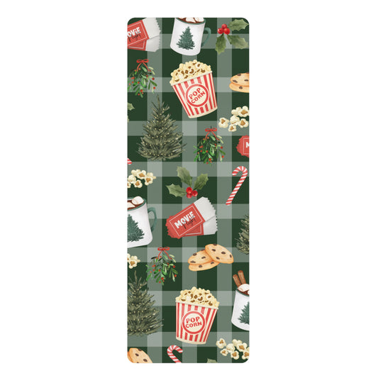 Non-Slip Yoga Mat - Holiday Movie Marathon