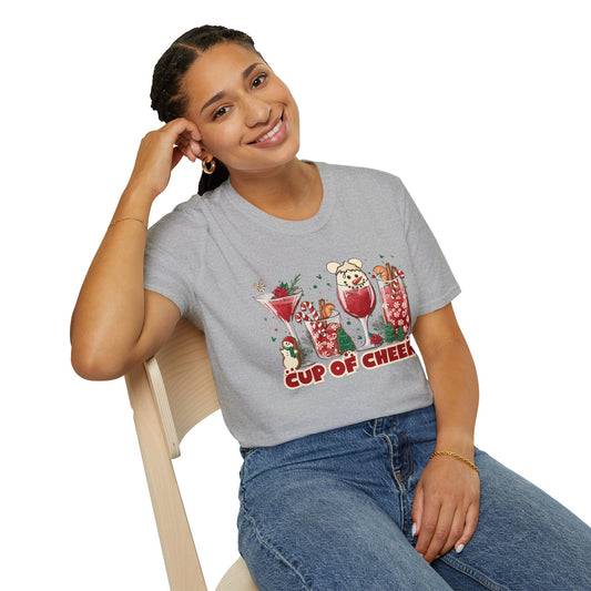 Unisex Softstyle T-Shirt - Cup Of Cheer (ships from Canada)