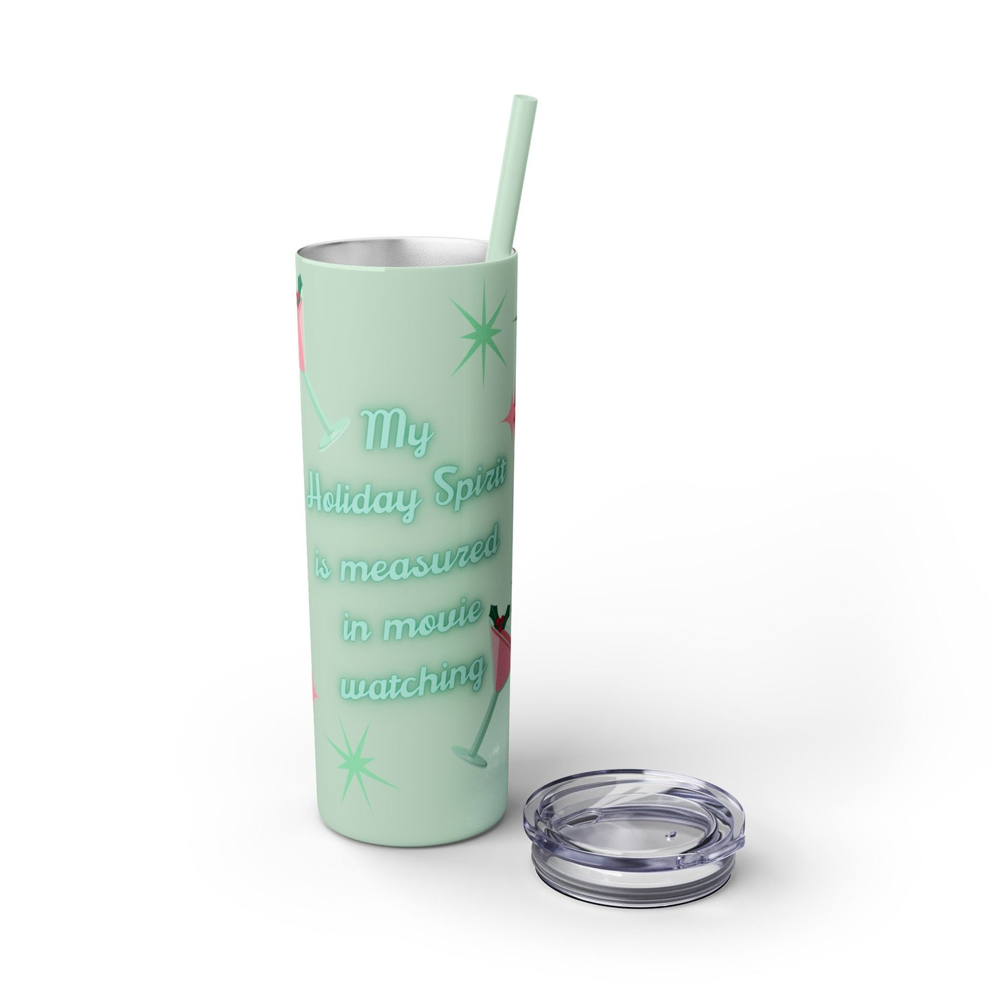 Skinny Tumbler - Holiday Spirit