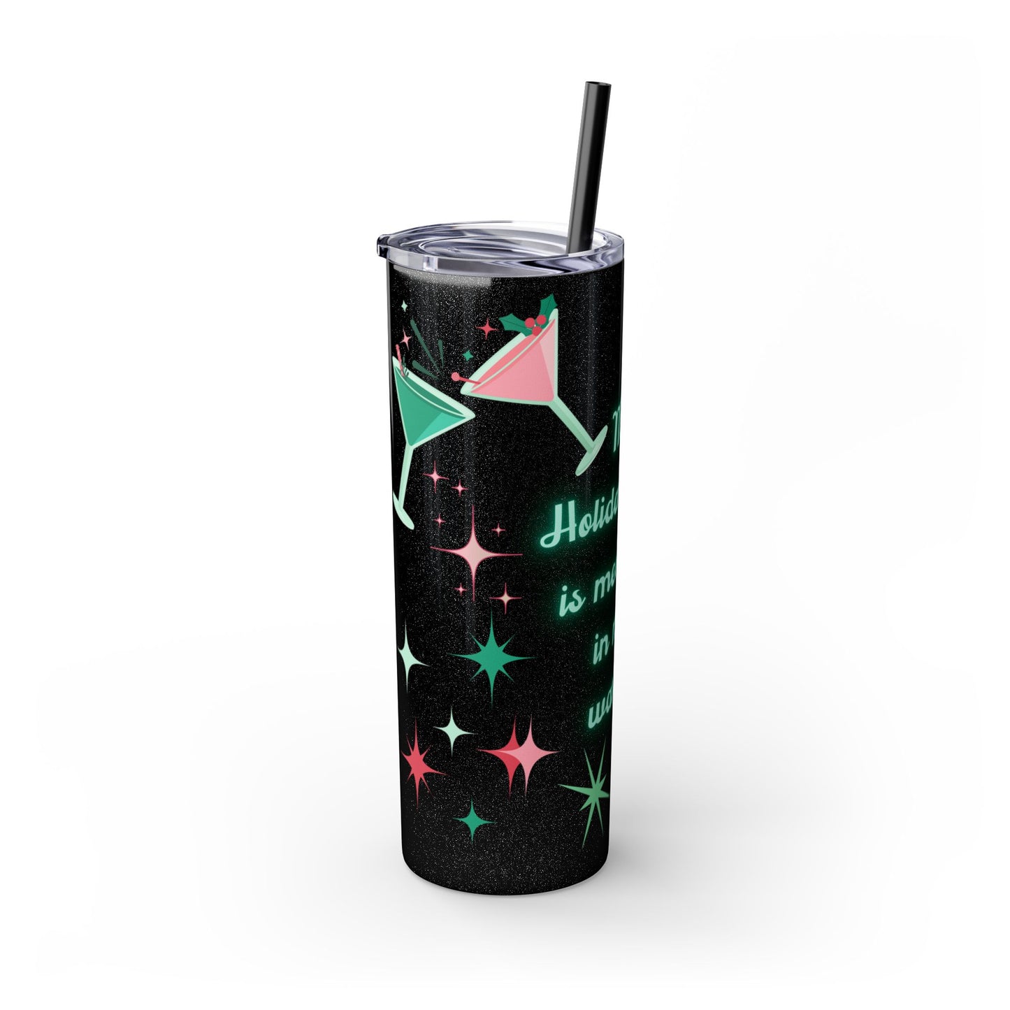 Skinny Tumbler - Holiday Spirit