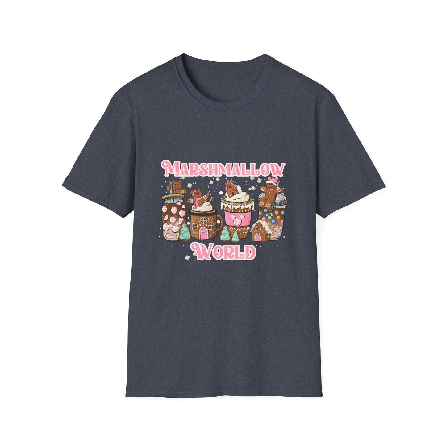 Unisex Softstyle T-Shirt - Marshmallow World