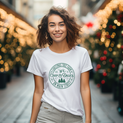 Unisex Softstyle T-Shirt - Christmas Tree Farm