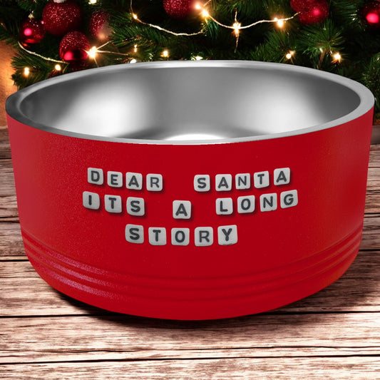 Pet Bowl - Dear Santa