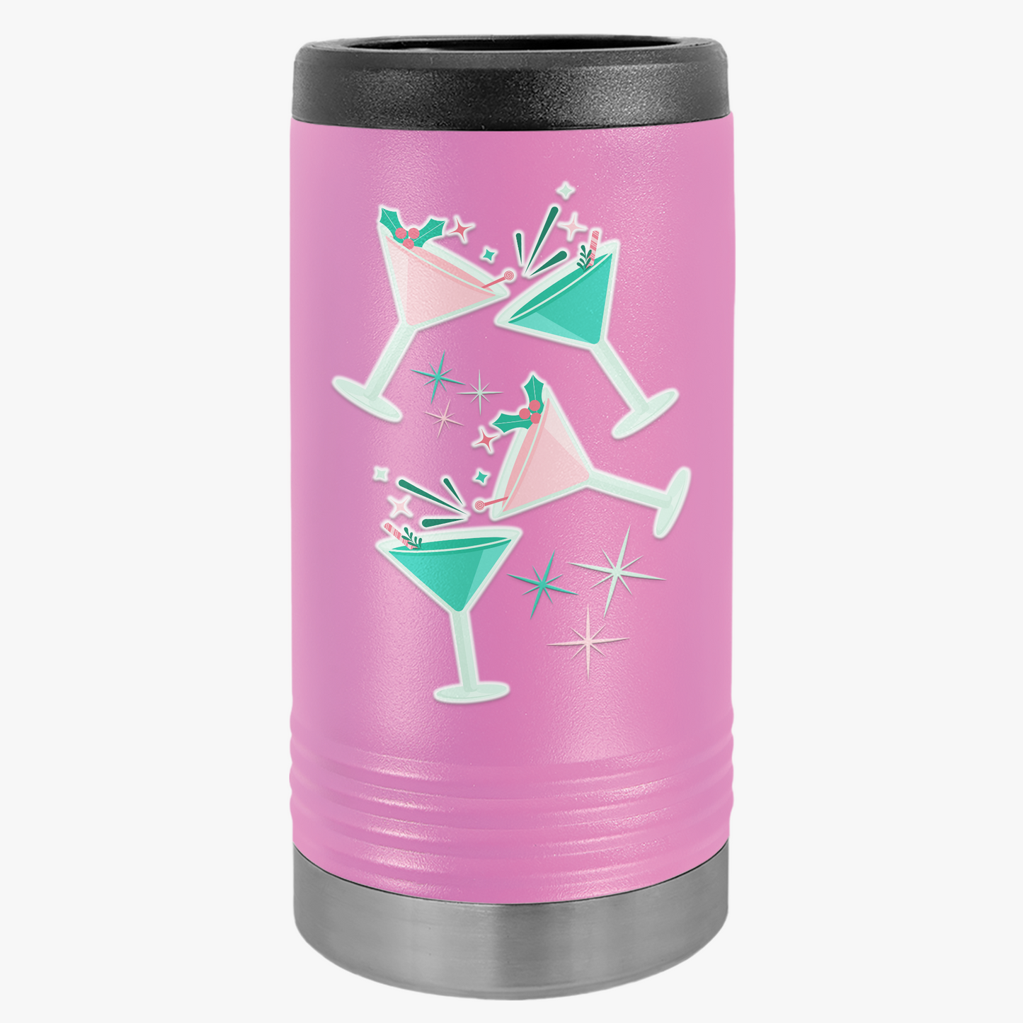 Slim Can Cooler - Holiday Spirit